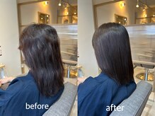 以前より髪が細くなり、手触りが気になる大人女性のお悩みを改善