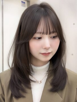 ビュー フクオカ(VIEW FUKUOKA) 髪質改善/レイヤーカット/ミディアム/顔周りカット