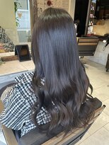 ヘアリゾート粋 ティガ 池袋店(tiga)&nbsp;艶髪/シアーグレージュ/透明感/ウェーブ