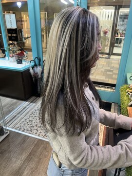 ナンバーナイン(NUMBER NINE) 姫路デザインカラー/姫路ダブルカラー/姫路美容室