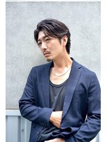 アイトーキョープラスシー 横浜(AI TOKYO+Sea) 横浜/ルーズパーマ/シャドウパーマ/センターパート/縦落ち