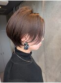 【似合わせ】大人女性に人気の上品×美シルエットショートボブ♪