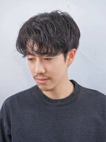 ヒロギンザ 京都本店(HIRO GINZA) シャドウパーマ/センターパート〈理容室〉