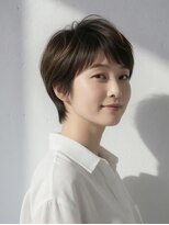 コートフィールエー(CO_T feel.a)&nbsp;シースルーバングのナチュラル抜け感ショート
