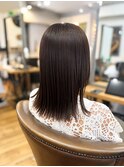 艶とまとまりにこだわる縮毛矯正◎