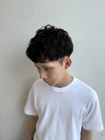 ジュエ ヘアー デザイン(Jue hair design)&nbsp;ソフトシャドウパーマ/ソフトカールマッシュ/20代/知立/三河