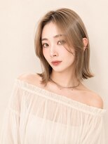 サンド ミュウ 横浜店(sand mieu)&nbsp;結べる長さ◎大人可愛い切りっぱなしボブ