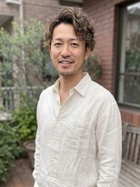 エムエイチバーバー 肥後橋(MH THE BARBER)&nbsp;かき上げニュアンスパーマ【肥後橋駅・西梅田・本町】