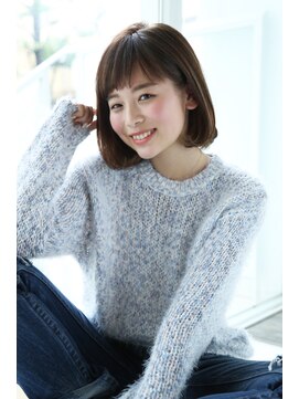 アンアミ オモテサンドウ(Un ami omotesando) 【Un ami】乾かすだけできまるナチュラルボブ　津村　佳奈