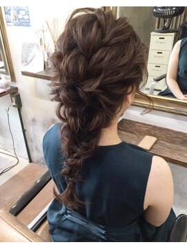 ヘアーワークス アンビエント(Hair works Ambient) ☆アンビ☆ 編みおろしルーズセット