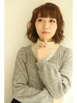 ヘアアンドメイク 心座(hair&make) ゆるふわ小鳥カール