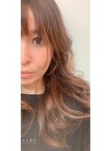 3Dハイライトカラー、グレージュ、ベージュハイライト
