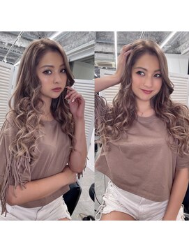 グロウ 渋谷(grow) ☆ゆきぽよちゃん☆ミルクティーベージュ