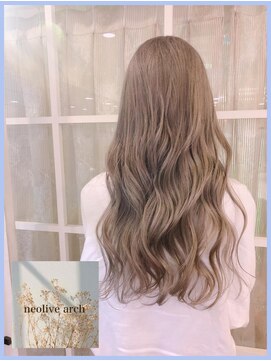 ネオリーブアーチ 武蔵小山店(Neolive arch) アッシュグレー　×　透明感ハイトーン【イナガキ】