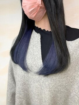 アンククロス 表参道(ANKH CROSS) エクステで作るインナーカラー