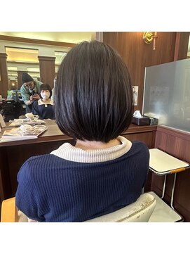 シャンプー ボーイ 宮崎柳丸店(SHAMPOO BOY) 丸みボブ