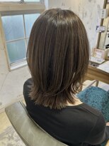サンバイセライロ 千葉(SAN. by celilo)&nbsp;レイヤーカット/似合わせカット/オリーブベージュ【momoka】