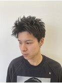 水戸/メンズ/スパイキーショート/骨格矯正/学割/メンズパーマ