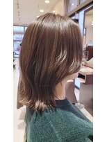 ヘアメイク アリエス 岩切店(HAIR MAKE aries) 外ハネレイヤースタイル 岩切 利府 多賀城 20代 30代 40代