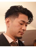スリックバック　ツイスパ　フェードカット