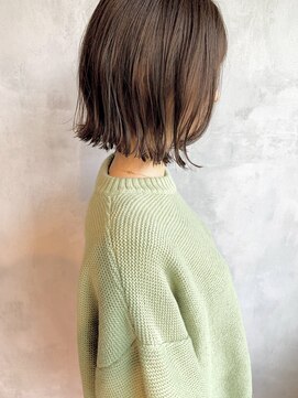 キチ(kichi.) [kichi.] 柔らかボブ×モカブラウン