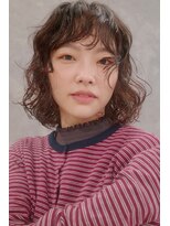 レフバイイルカ 北見(lef by ilka)&nbsp;【デジタルパーマ】フレンチパーマボブ