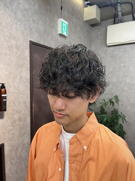 エマノン 京都店(EMANON) マッシュパーマ　メンズヘア