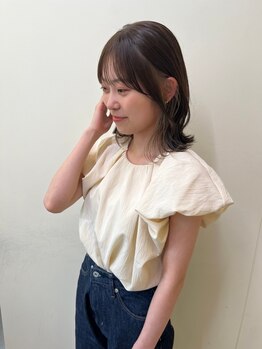フィーカ(fika)の写真/【明石駅徒歩3分】[シンプルなのにオシャレ]が叶う！オーダーメイドカラーで柔らかさ×透明感を手に入れて*