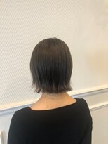 クロエバイラヴィズム 長岡旭岡店(CLOE)&nbsp;オリーブカラー＋ミニボブ