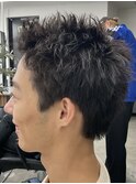 スパイキーショート/ジェットモヒカン/ショートバング/men's