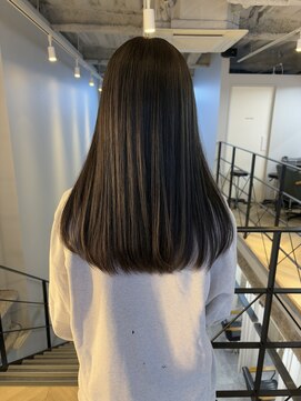 ヌープヘアーアイス(NUUP.hair ici) 大人ガーリー大人美人透明感髪質改善ニュアンスくすみカラー