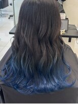 アライブ ハラジュク(ALIVE harajuku)&nbsp;【ALIVE 夕貴】僕の作る上品なブルーグラデーションカラー♪