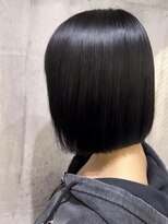 シェノン 近鉄奈良店(CHAINON)&nbsp;美髪縮毛矯正で乾かすだけで収まるボブ