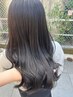 【人気No.2】カット＋透明感ケアトリートメントカラー→￥21,450