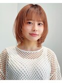 小顔レイヤーボブ10代20代30代