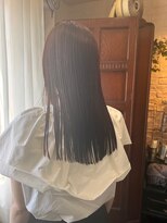 ギリア(Gillia)&nbsp;【艶々】暗髪ブラウン/髪質改善/トリートメント