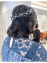 ガーデンヨコハマ(GARDEN YOKOHAMA)&nbsp;セット/お呼ばれヘア/ヘアアレンジ/ハーフアップ/ボブアレンジ