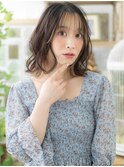 韓国風インナーカラー大人ハイライトロブヘアh4浦和20代30代