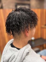 バーバークエスト(BARBER QUEST) 縦落ちツイストパーマ
