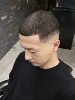 スリーセント 栄(3/cent)&nbsp;短髪フェード/イージーバズ/バズカット/テーパーフェード