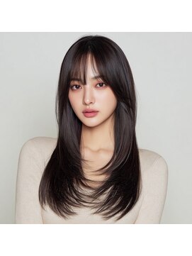 ジーナ 京都駅前(Zina) セミロングレイヤー