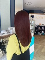 コワファースト 大分(COIFF1RST)&nbsp;発色の良いピンクブラウンカラー