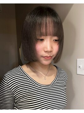 メゾンシアー(Maison Sheer) 切りっぱなしボブ / スクエアボブ /ボブレイヤー