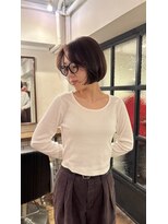 フランチェスカ(Francesca) ミニボブ 内にまとまるボブ 大人ボブ