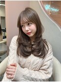 ★髪質改善/縮毛矯正/ミディアムレイヤー/酸性ストレート/大宮