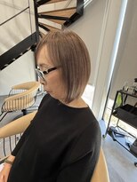 バーチミシマ(BIRCH mishima) 大人白髪ぼかしカラー・前下がりボブ/圧倒的技術の大人ボブ