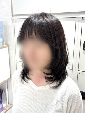 ケンジ 平塚 アネッタ(KENJE annetta) 【レイヤーカット】ふわっとミディアムレイヤー