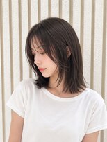 ネオリーブカップ 町田店(Neolive capu) レイヤーボブ/切りっぱなしボブ/グレージュカラー#