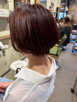 ヘア アンド ビューティ ビーズアモール 春日井神領店(Hair&Beauty B's amor) ワインレッド