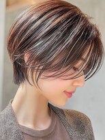 アグ ヘアー ネスト 茨木店(Agu hair nest)&nbsp;大人ショートボブ 20代30代40代ヘア 小顔 大阪クビレ茨木